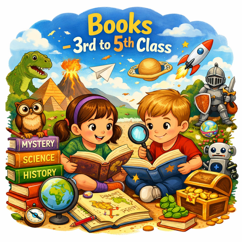 Books – 3rd to 5th Class